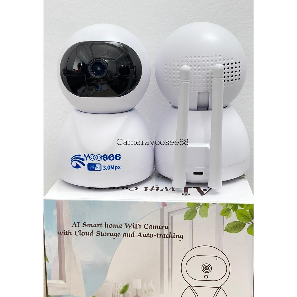 Camera wifi không dây yoosee trong nhà thiết kế nhỏ gọn- đàm thoại 2 chiều - xem đêm hồng ngoại