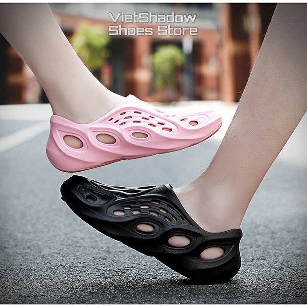 Giày nhựa nữ kiểu Yz Foam Runner chất liệu nhựa siêu nhẹ EVA mềm êm không thấm nước - Mã SP M071