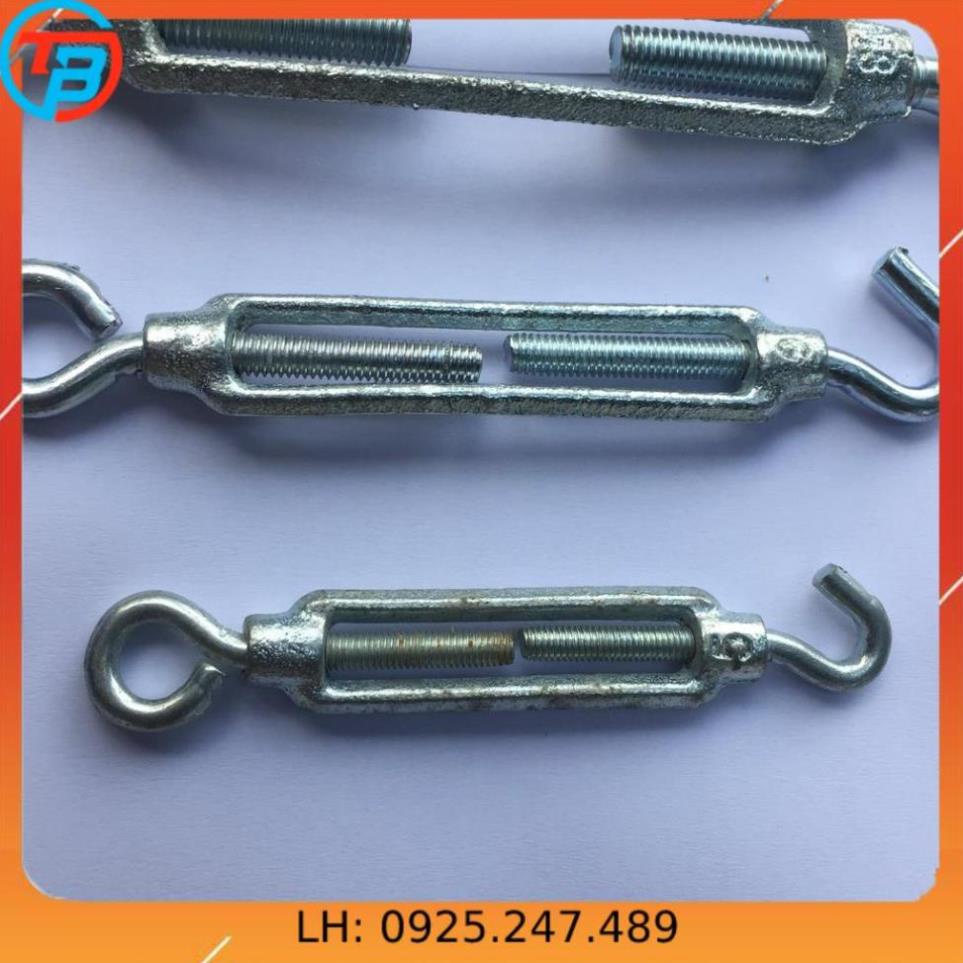 Tăng đơ thép mạ dùng để tăng dây cáp, dây phơi và chằng chống cột kèo