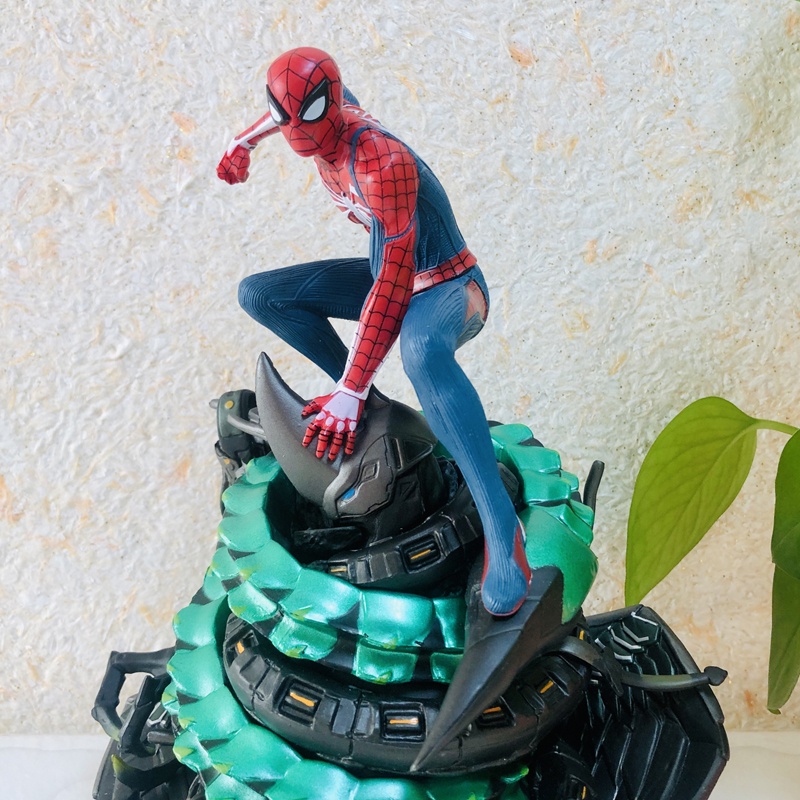 Mô hình Tượng Spider Man người nhện trong PS 4 - cao 18cm - Avengers