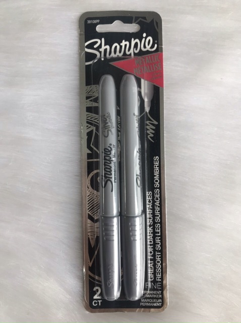 👉Bút lông Sharpie 39108PP Fine Point Metallic Silver -Mỹ