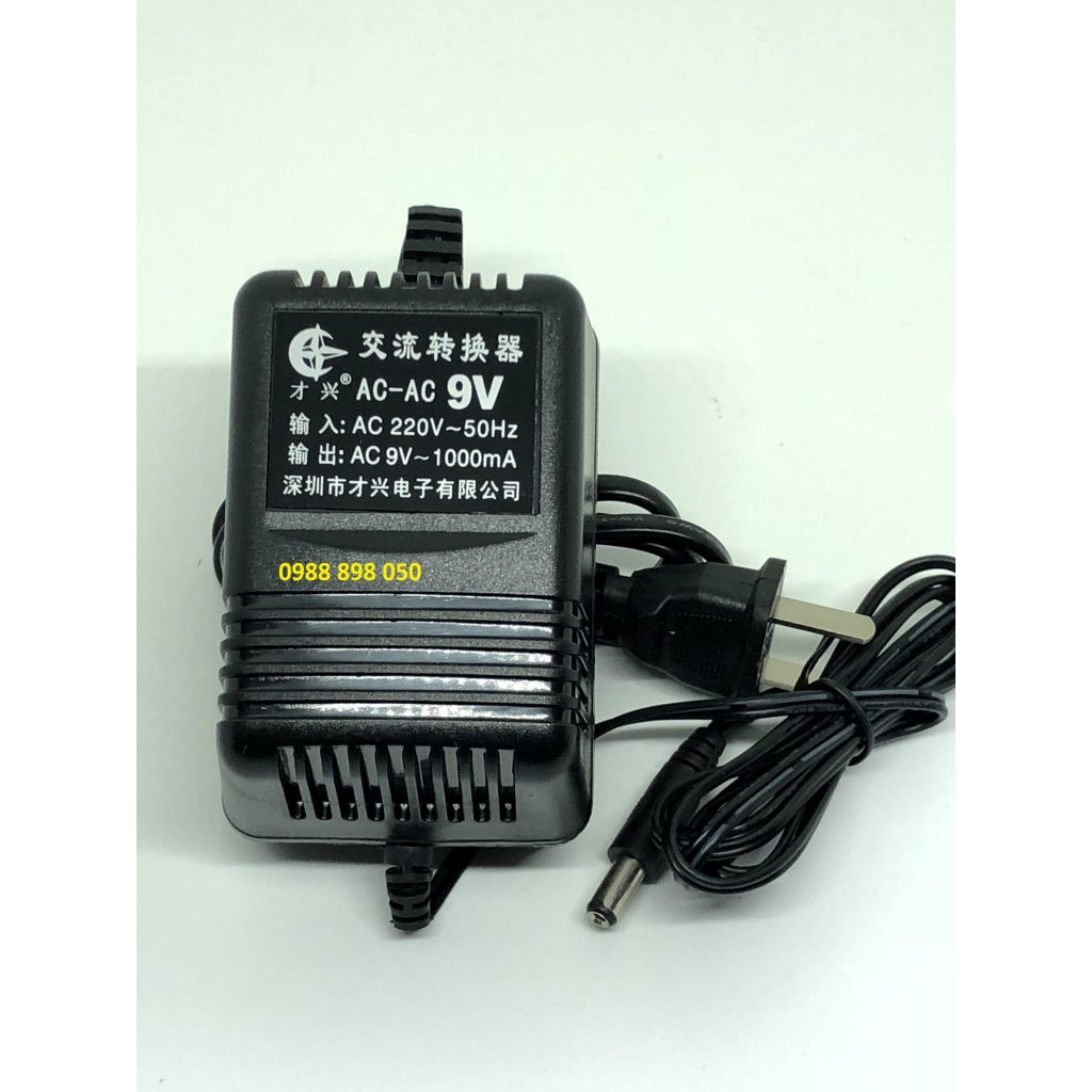 Adapter Ac 9v 1000ma Xoay Chiều Loại Tốt