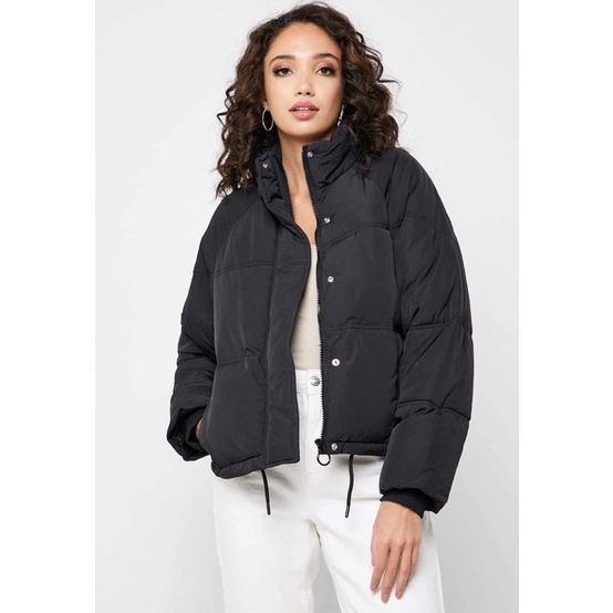 Áo phao đen TOP.SHOP