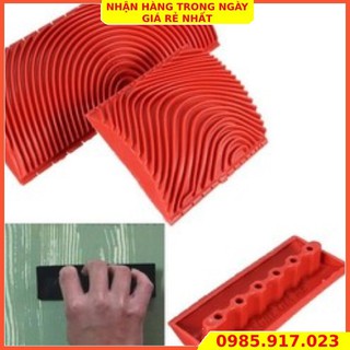 Cọ tạo vân gỗ sơn tường 6inch+3inch tiện dụng - Dụng cụ tạo vân gỗ , giả gỗ ( bộ gồm 2 miếng )