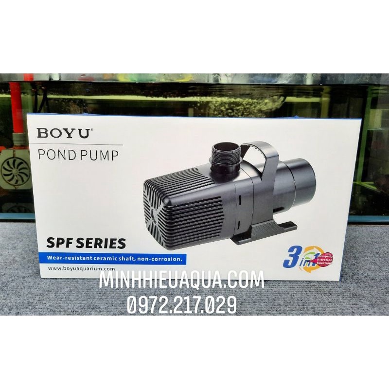 Máy bơm đẩy, đài phun boyu SPF-16000