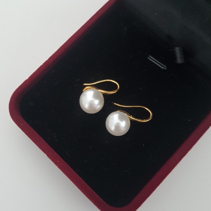 Bông Tai Nữ Ngọc, Khuyên ngọc đẹp T183 NaMoo Jewelry