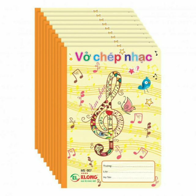 Vở chép nhạc 32 trang Hải Tiến