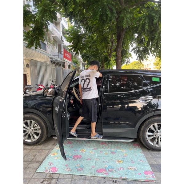 Bậc lên xuống, bệ bước chân cho Huyndai  Santafe 2013 - 2018