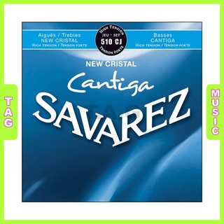 Dây nylon đàn guitar classic savarez 510cj/ new cristal cantiga/ high tension chính hãng france