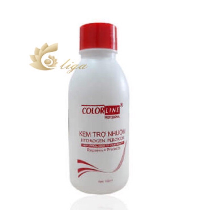 oxy trợ nhuộm dùng trộn cùng thuốc nhuộm, thuốc tẩy