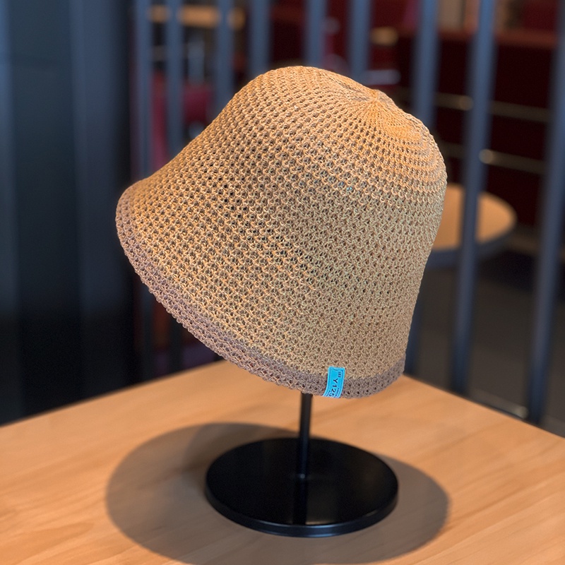 Nón Tai Bèo Đan Len Thoáng Khí Che Phủ Toàn Diện Phong Cách Hàn Quốc Thời Trang Xuân Thu Mới Cho Nữ