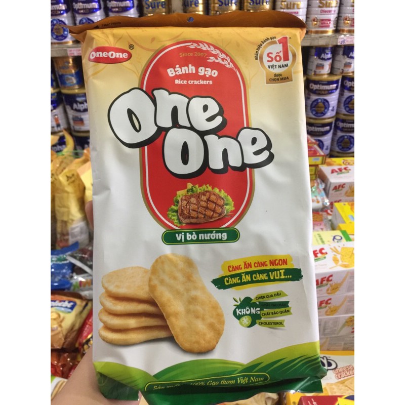 [MẪU MỚI] Bánh Gạo One One Mặn Ngọt 150gram | BigBuy360 - bigbuy360.vn