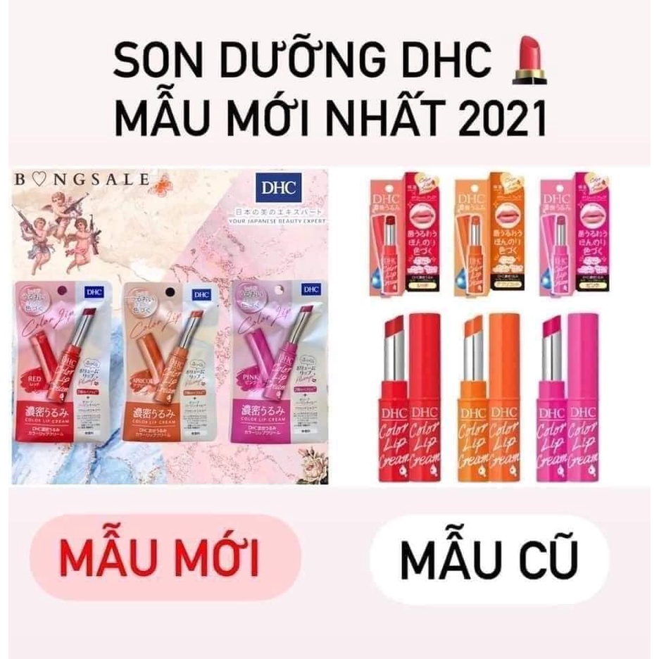 Son Dưỡng Môi Mềm Mịn Có Màu DHC Color Lip Cream 1.5g của Nhật Bản