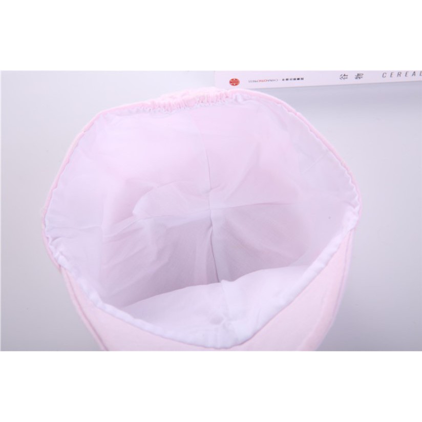 Nón cho trẻ sơ sinh từ 0-6 tháng, chất vải cotton mềm mại, thiết kế họa tiết tai thỏ cực đáng yêu cho bé trai, bé gái