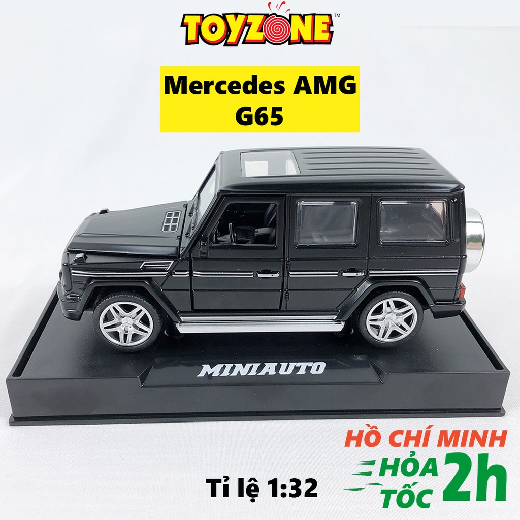 Mô hình xe ô tô Mercedes AMG G65 tỉ lệ 1:32 hãng Miniauto
