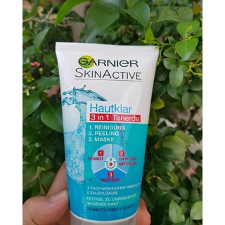 Sữa rửa mặt garnier 3in1