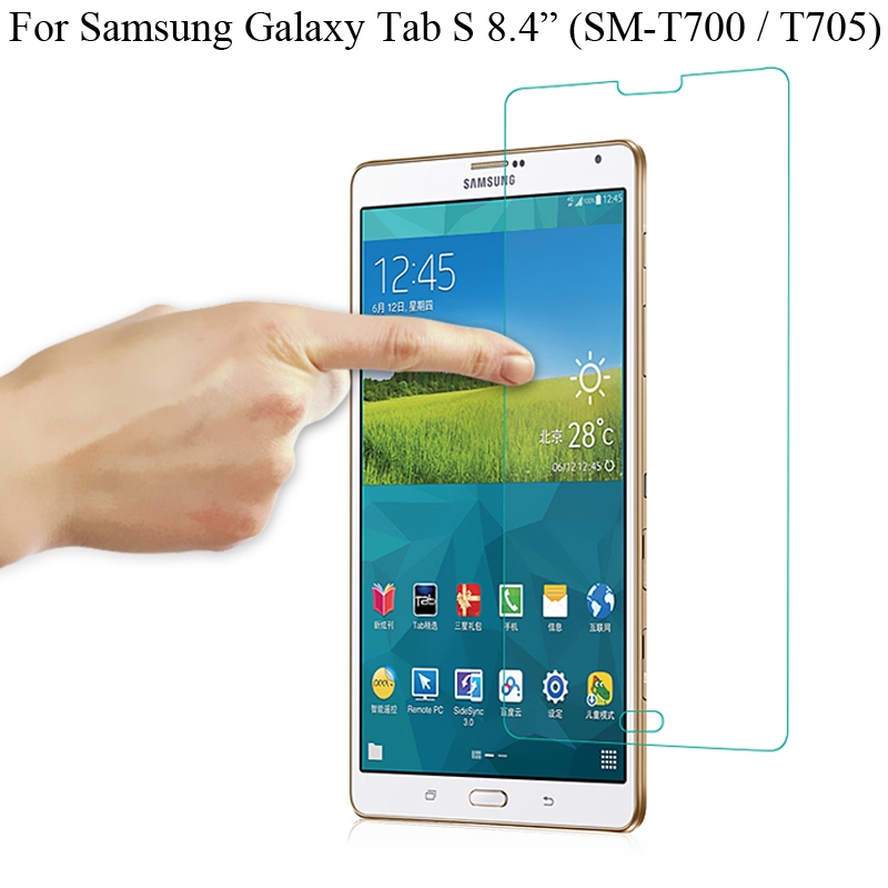 kính cường lực Miếng dán màn hình For Samsung Galaxy Tab S 8.4 screen protector T700 T705 8.4inch màn Miếng dán