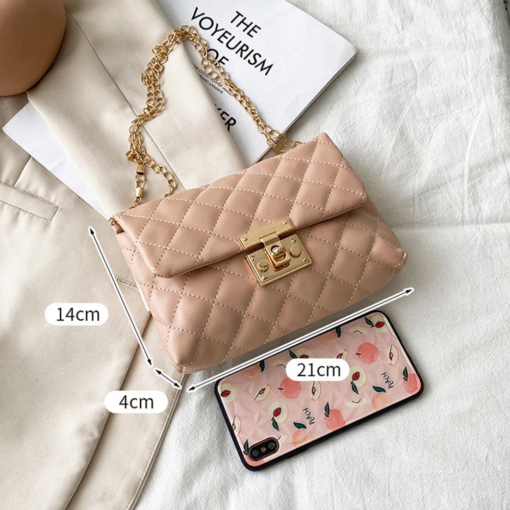 Túi Đeo Vai Bằng Da PU Nhiều Màu Sắc Thời Trang Cho Nữ