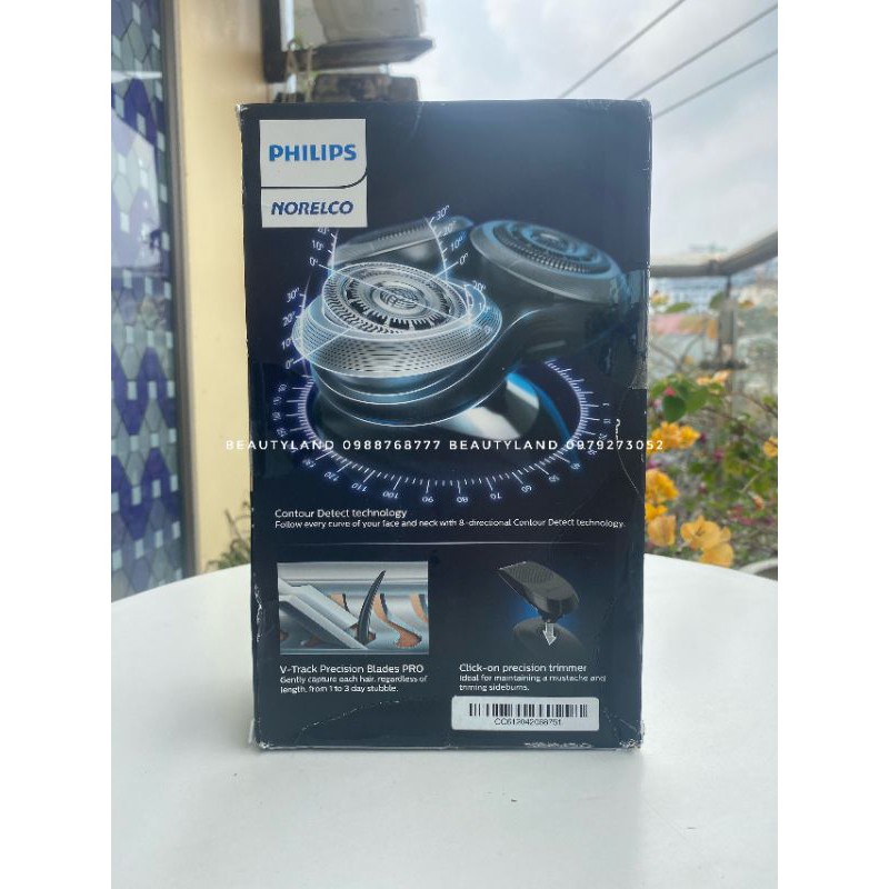 Máy cạo râu điện Philips Norelco 9100 model S9161/83 - ướt và khô