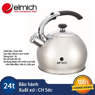 Ấm đun nước elmich inox 304 elmich 3l el3373 dùng bếp từ