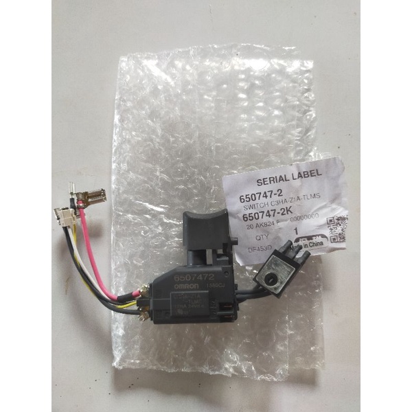 Công tắc máy khoan pin DDF453