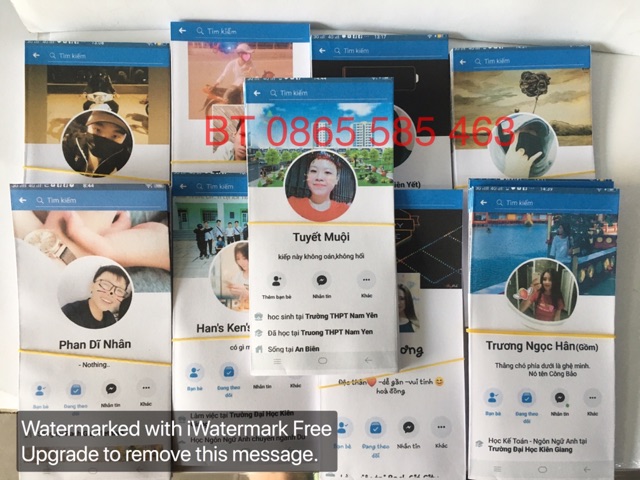 Phong bì in wall facebook đi mừng cưới