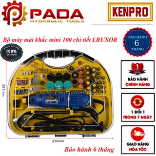 Bộ máy mài khắc mini đa năng LRUXOR 100 chi tiết cao cấp-Hàng chính hãng