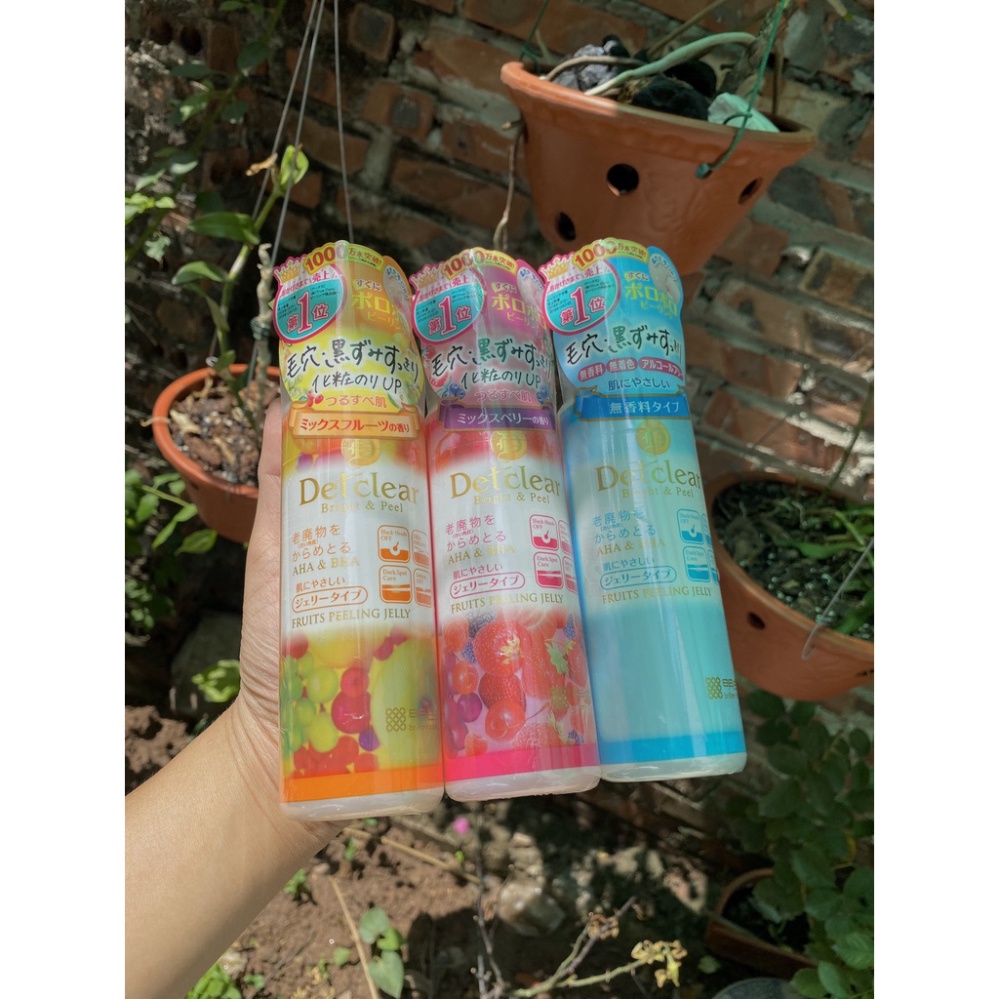 [CHÍNH HÃNG] Tẩy tế bào chết Detclear Bright and Peel 180ml Nhật Bản