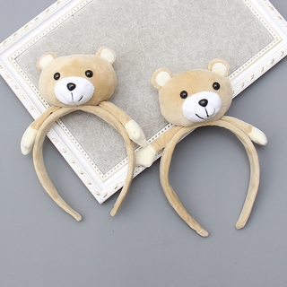 Băng Đô Cài Tóc Hình Chú Gấu Dễ Thương Phong Cách Hàn Quốc Cho Nữ