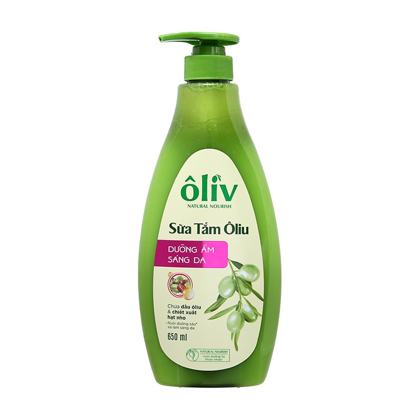 Sữa Tắm Oliv Dưỡng Da Provence Olive Shower Cream 650ml