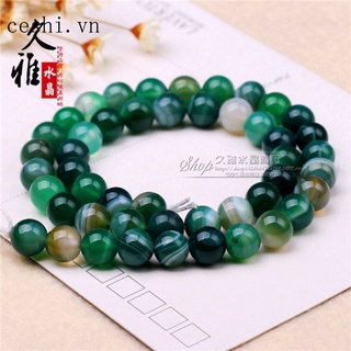 Natural Green Agate Necklace