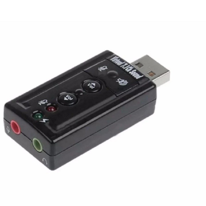 Card sound âm thanh 3D Taiwan 7.1 - Usb âm thanh 1 ra 2 - Usb sound 1 in 2 out