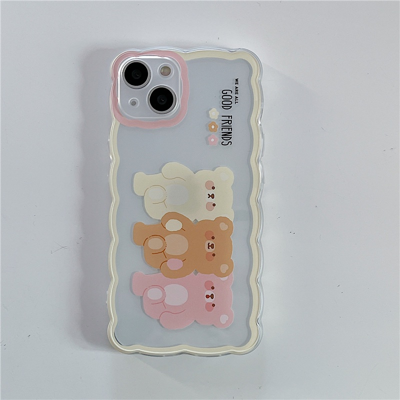 Ốp lưng iphone Ốp Điện Thoại Họa Tiết Gấu Hoạt Hình Cho Iphone 13Promax 12Pro / 14promax / 7 / 8 / 7PLUS11 / 12 / PLUS / PRO / MAX / MINI / 14-14 Dinuo case