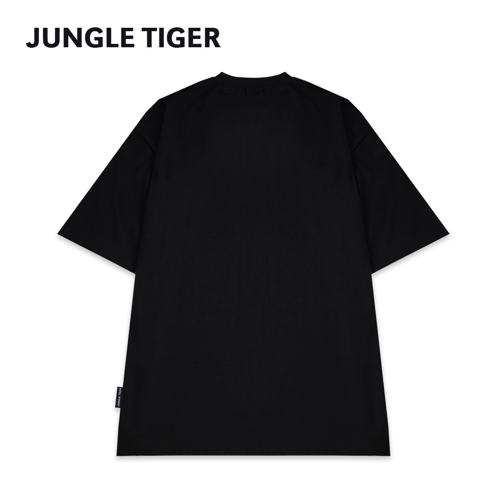 Áo Thun Nam Nữ Unisex JUNGLE TIGER áo phông Basic Tee Tay Lỡ Samurai oversize form rộng - JT8314