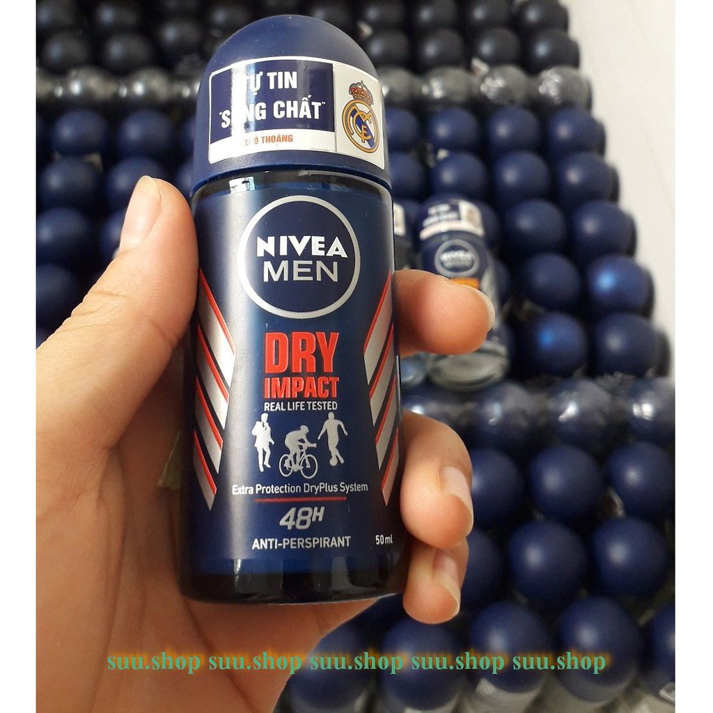 Lăn Khử Mùi Nivea Nam 50ml Khô Thoáng suu.shop cam kết 100% chính hãng | BigBuy360 - bigbuy360.vn