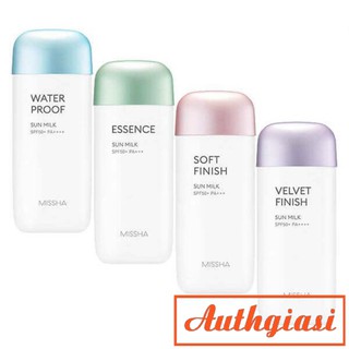 Kem chống nắng Missha All Around Safe Block Sun Milk SPF50+ PA+++ 70ml kcn [4 loại phù hợp từng loại da]