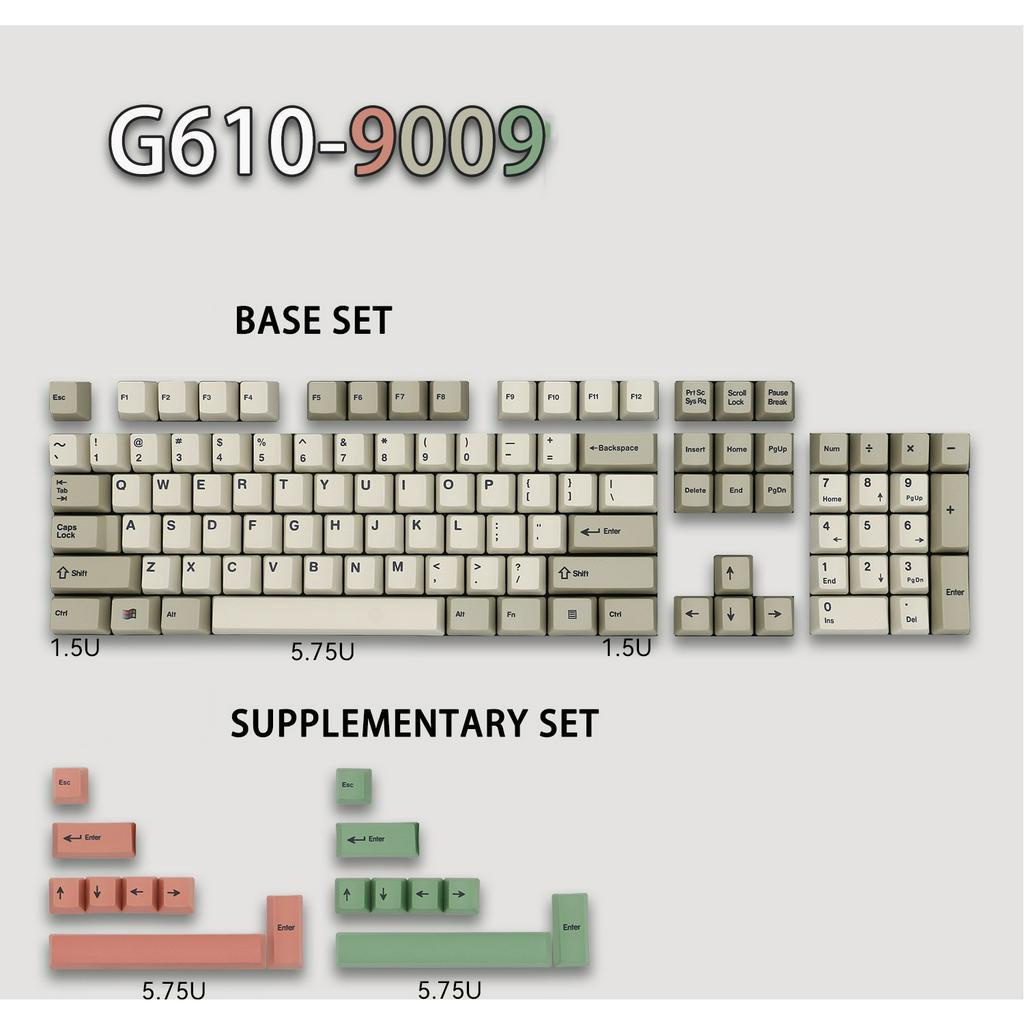 Logitech G610 Keycaps  PBT Material Dye-SUB   GPROX G512C Keycap  9009