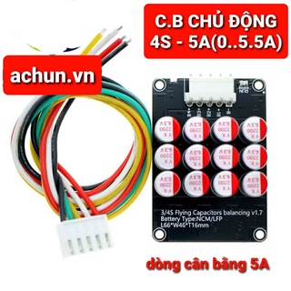 achun.vn - MẠCH CÂN BẰNG CHỦ ĐỘNG 4S/8S/16S/20S/24S DÒNG CÂN BẰNG 0.8A/1.2A/2A /5A CHO PIN 3.2V & 3.7V
