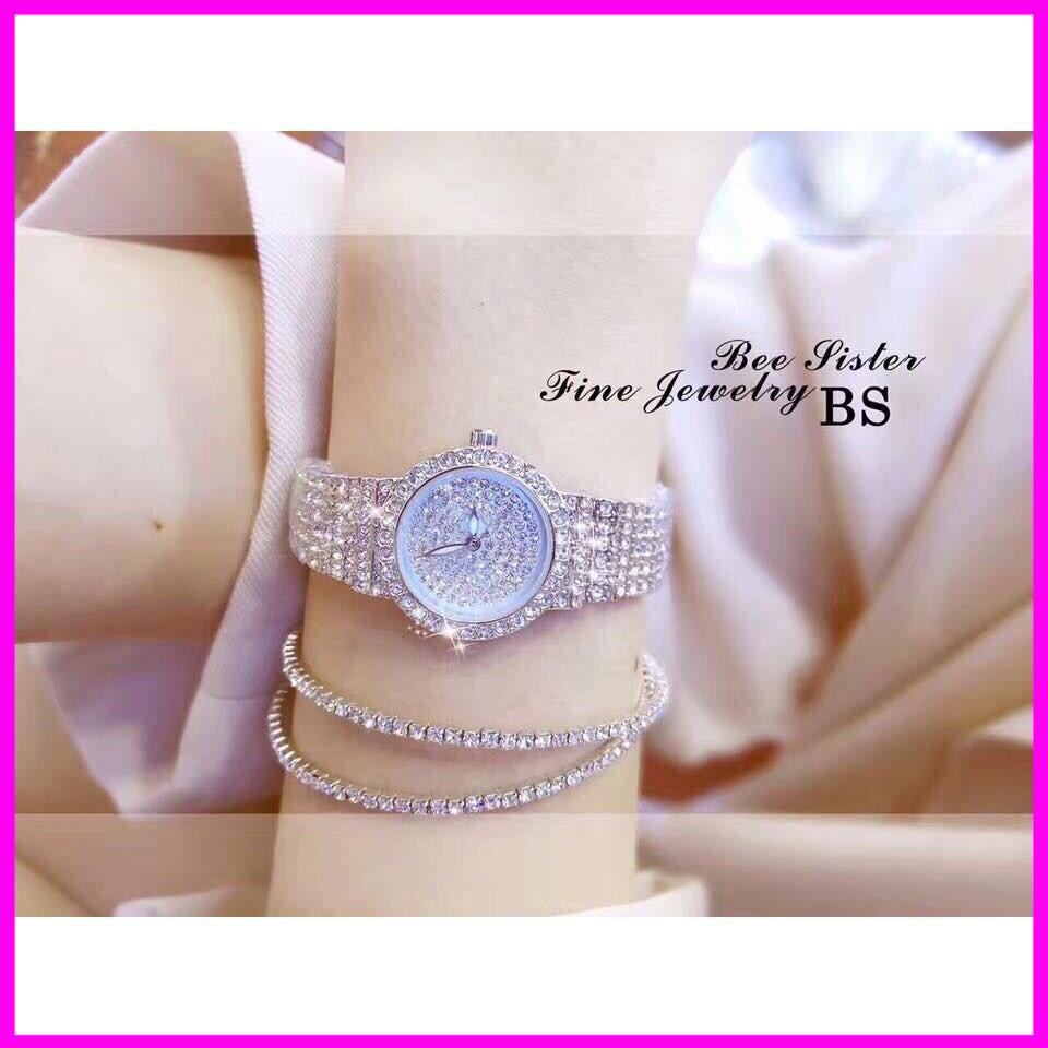 [Hàng xịn] [SIÊU GIẢM GIÁ] ĐỒNG HỒ NỮ CAO CẤP ĐÍNH ĐÁ FULL HIỆU BS 2020 | BigBuy360 - bigbuy360.vn