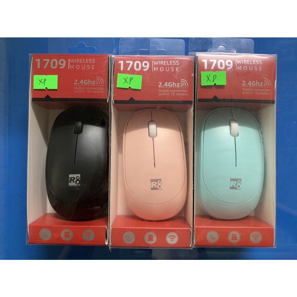 CHUỘT KHÔNG DÂY R8 1709
