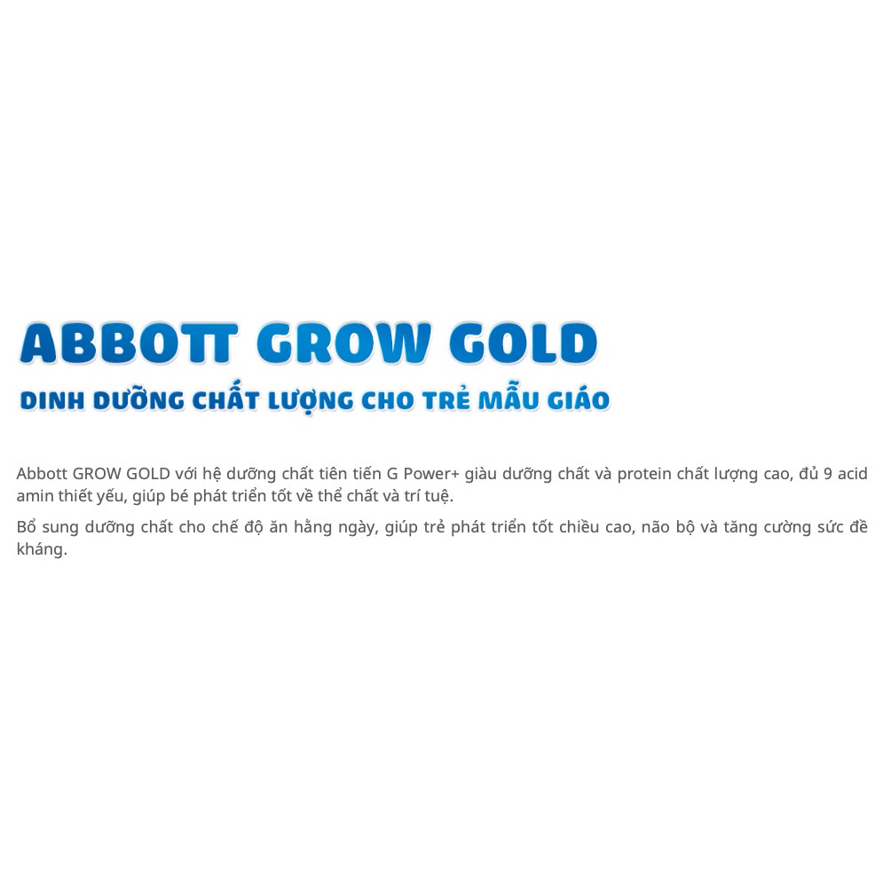 (KÈM QUÀ TẶNG) Thùng sữa dinh dưỡng pha sẵn Abbott Grow Gold hương vani 180ml + Balo Hươu cao cổ cho bé