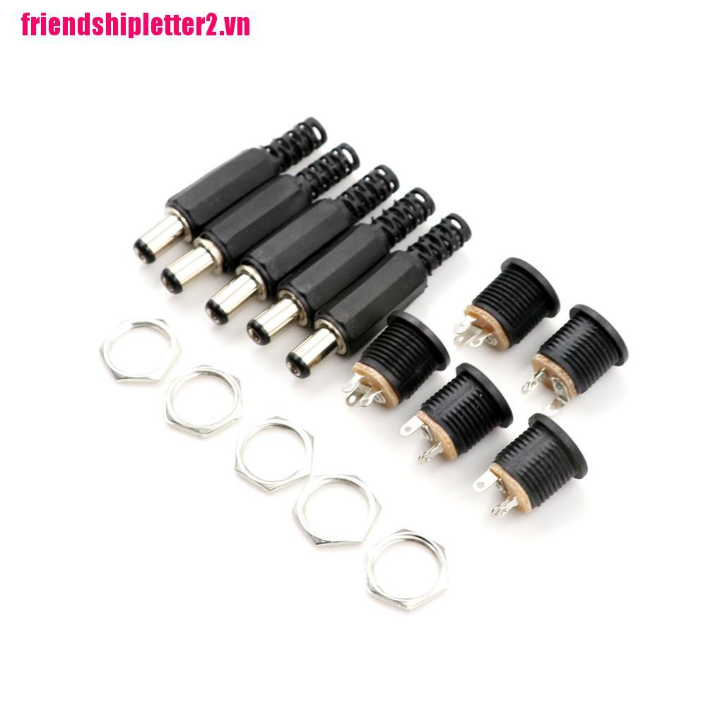 Bộ Nguồn 10 5.5mm X 2.1mm
