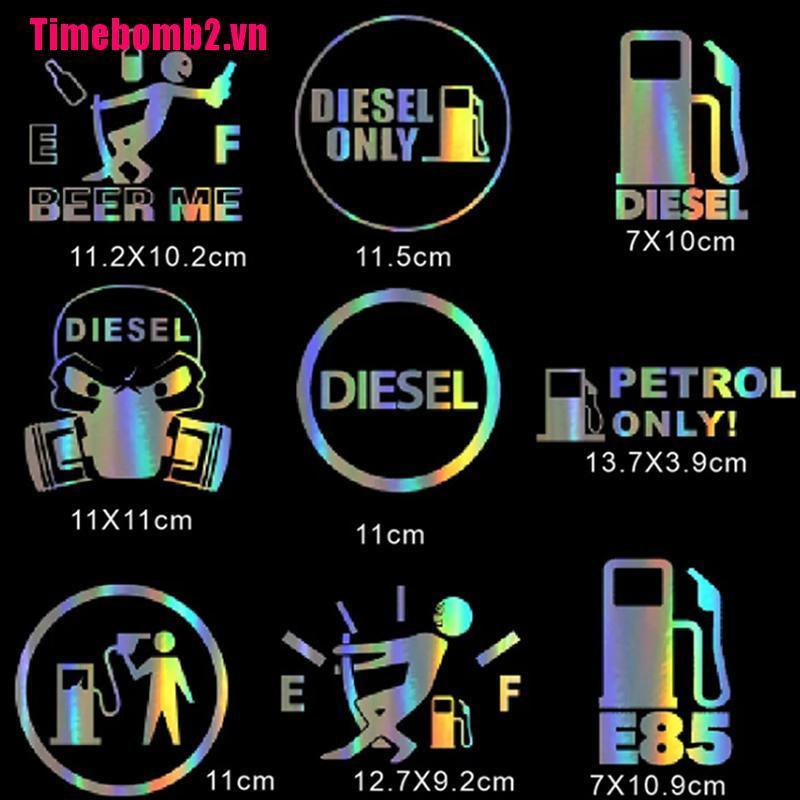 Diesel 3D Độc Đáo Trang Trí Xe Hơi