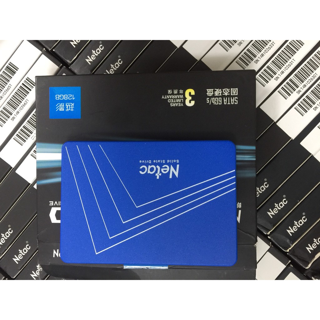Ổ Cứng SSD Netac 128GB N600S SATA3 6Gb/s 2.5"inch Chính Hãng Dùng Cho Máy Tính Laptop PC MacBook Giá tốt