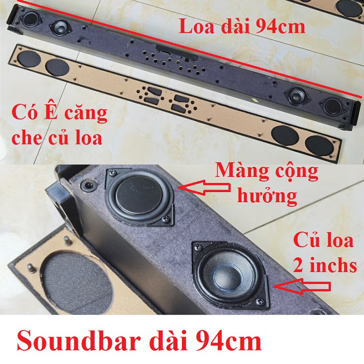 1 cái Loa thanh Soundbar giải phóng tồn kho các loại