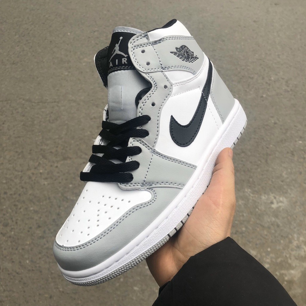 Giày Jordan 1 High University Blue, Giày Thể Thao Air Jordan Xanh Móc Đen, Giày JD1 Cổ Cao Cao Nam Nữ Hot 2021