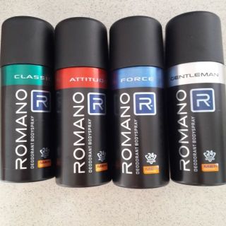 Romano xịt khử mùi  hương nước hoa 150ml+