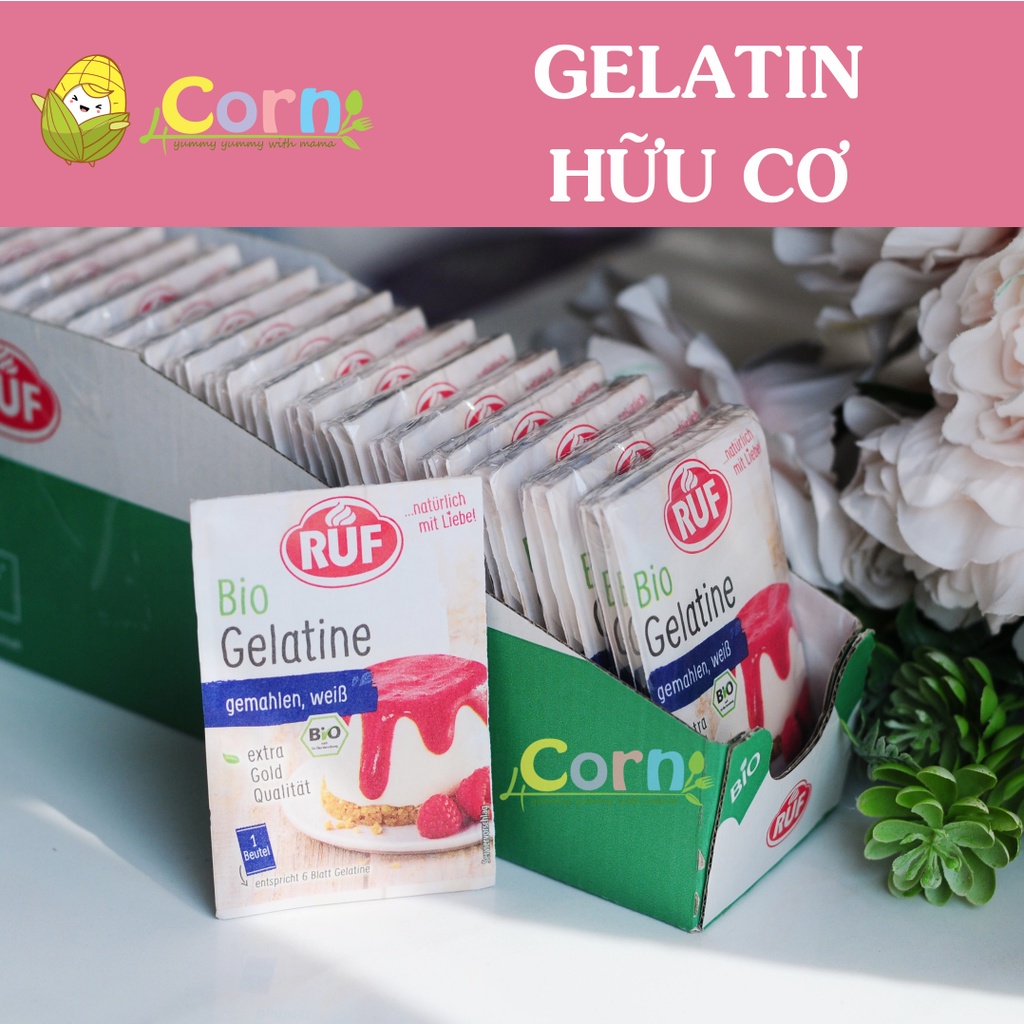 Bột Gelatine hữu cơ Bio Ruf Sobo - Đức