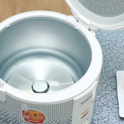 Nồi cơm điện chống dính nắp gài siêu bền Sharp 1.8 lít KS-181TJV bảo hành 12 tháng toàn quốc