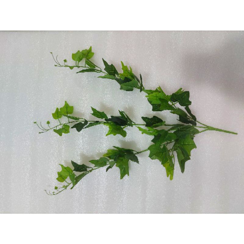 cụm lá giả .trang trí tường xanh.decor.cắm bình hoa